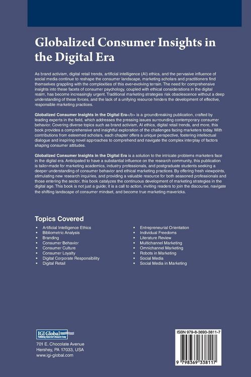 Produktbild: Globalized Consumer Insights in the Digital Era