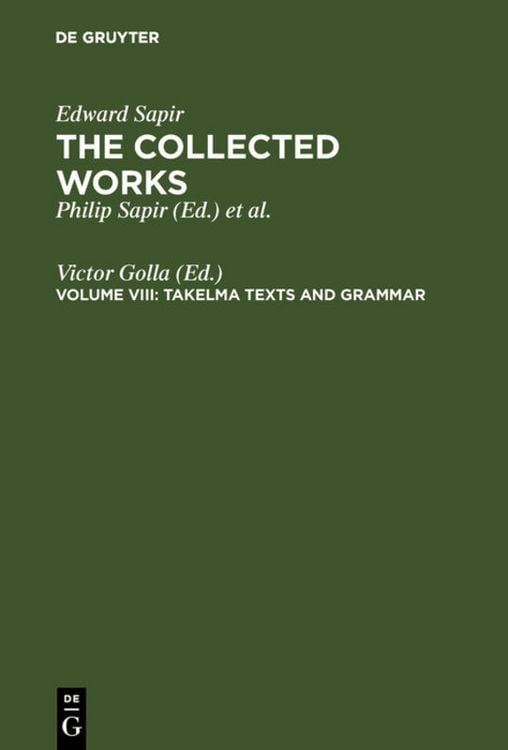 Produktbild: Takelma Texts and Grammar