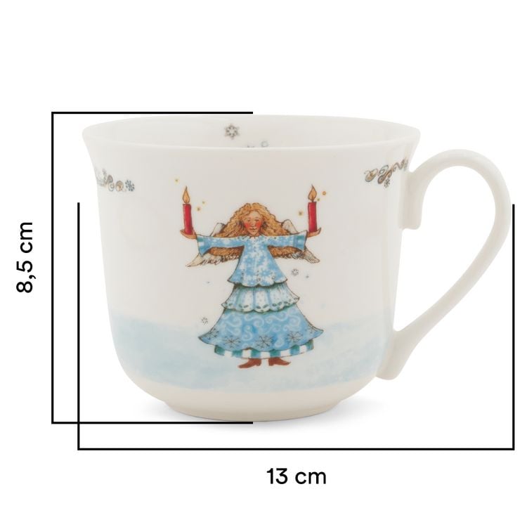 Produktbild: Tasse Engel blau