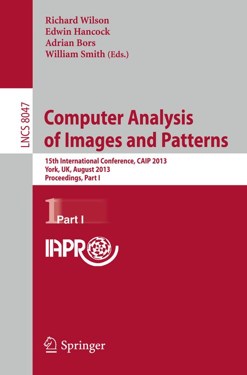 Produktbild: Computer Analysis of Images and Patterns