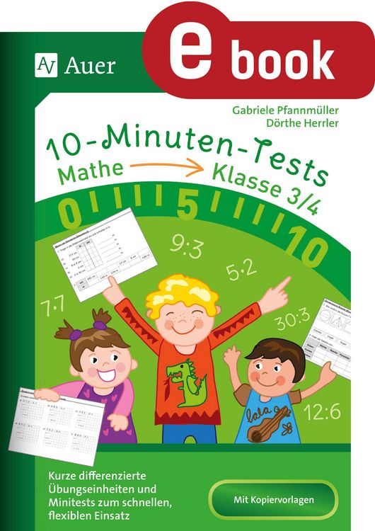 Produktbild: 10-Minuten-Tests Mathematik - Klasse 3/4
