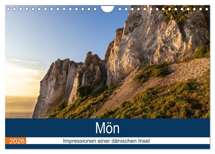 Produktbild: M&ouml;n, Impressionen einer d&auml;nischen Insel (Wandkalender 2026 DIN A4 quer), CALVENDO Monatskalender