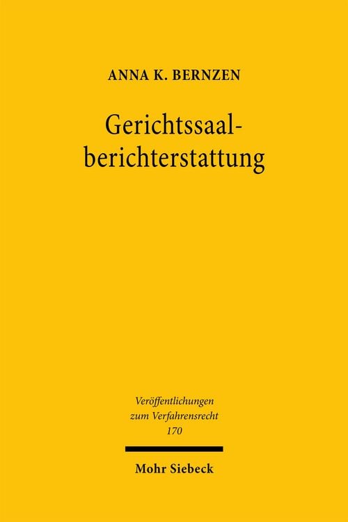 Produktbild: Gerichtssaalberichterstattung