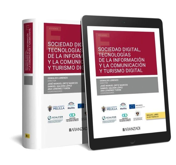 Produktbild: Sociedad digital, tecnolog&iacute;as de la informaci&oacute;n y la comunicaci&oacute;n y turismo digital