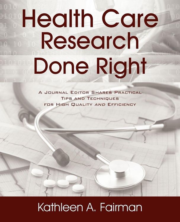 Produktbild: Health Care Research Done Right