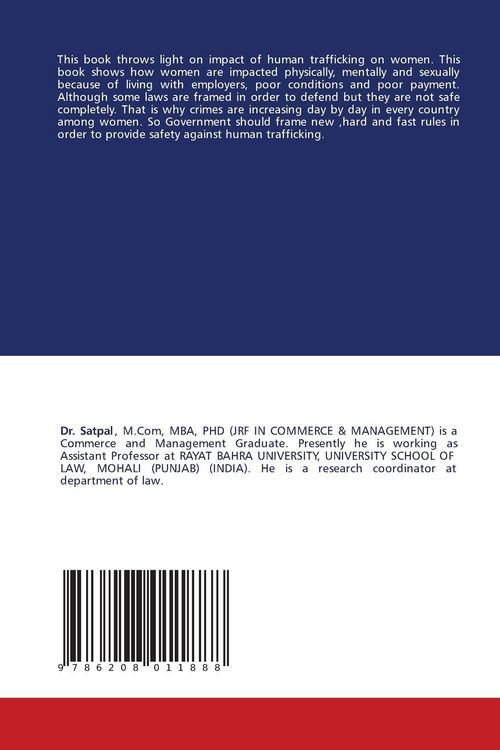Produktbild: WOMEN RIGHTS AND HUMAN TRAFFICKING IN INDIA