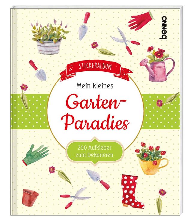Produktbild: Stickeralbum &raquo;Mein kleines Gartenparadies&laquo;