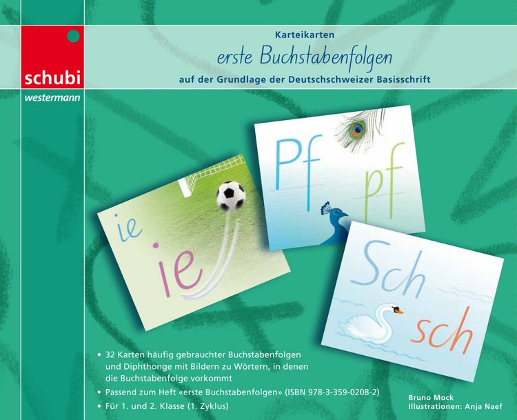 Produktbild: Karteikarten: Erste Buchstabenfolgen