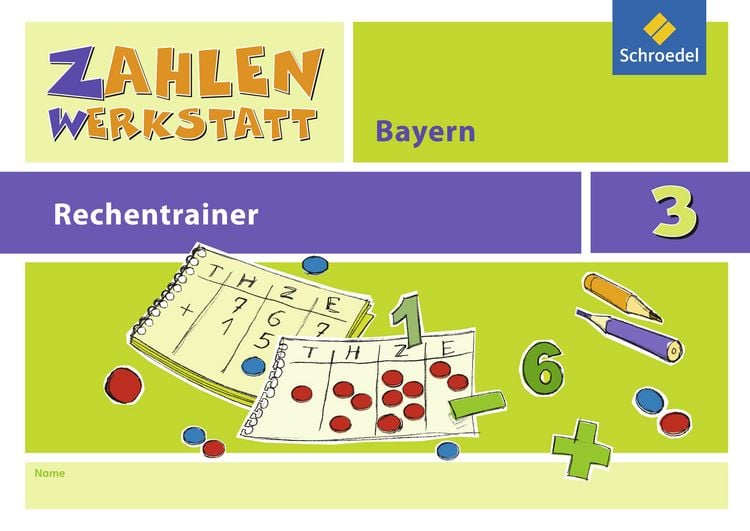 Produktbild: Zahlenwerkstatt - Rechentrainer Bayern
