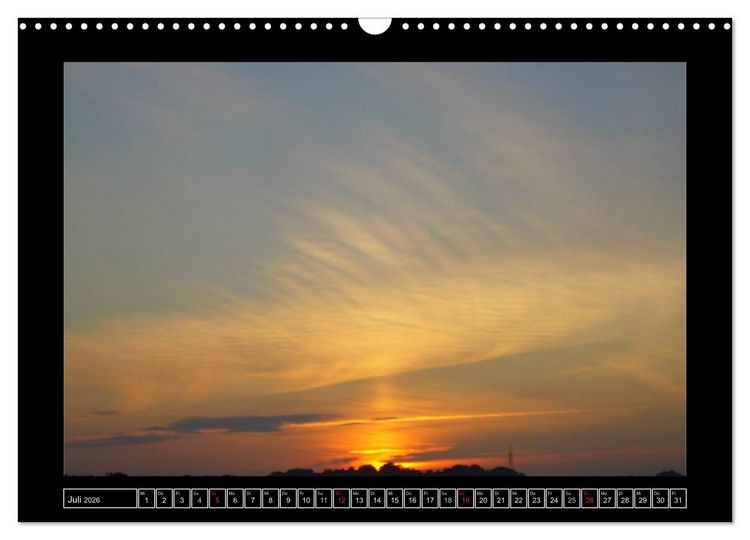 Produktbild: Licht &uuml;ber Dithmarschen (Wandkalender 2026 DIN A3 quer), CALVENDO Monatskalender