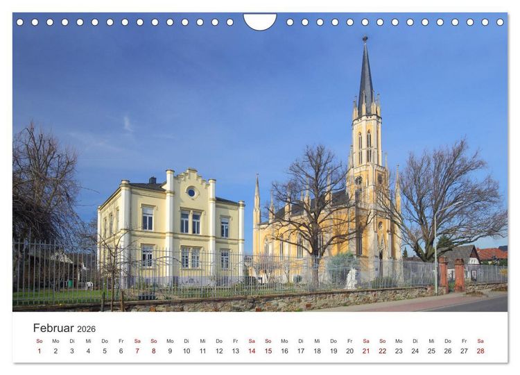 Produktbild: Rheingau - Land des Weines und der Bauwerks (Wandkalender 2026 DIN A4 quer), CALVENDO Monatskalender