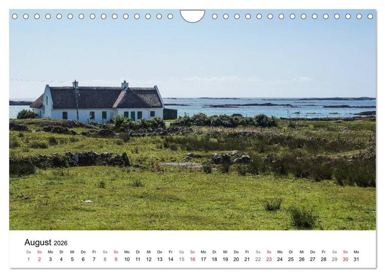 Produktbild: Irland wie gemalt (Wandkalender 2026 DIN A4 quer), CALVENDO Monatskalender