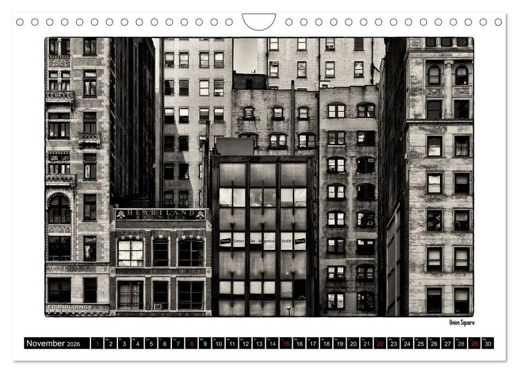 Produktbild: Manhattan Memories - Erinnerungen an New York (Wandkalender 2026 DIN A4 quer), CALVENDO Monatskalender