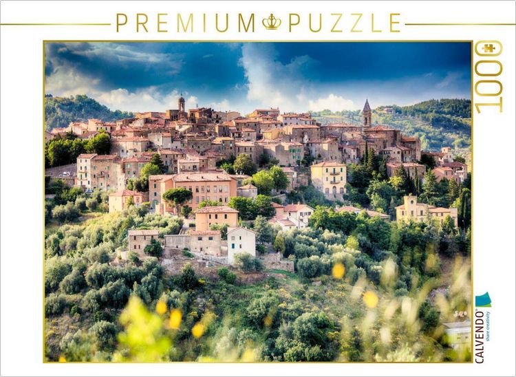 Produktbild: CALVENDO Puzzle Seggiano | 1000 Teile Lege-Gr&ouml;&szlig;e 64x48cm Foto-Puzzle f&uuml;r gl&uuml;ckliche Stunden