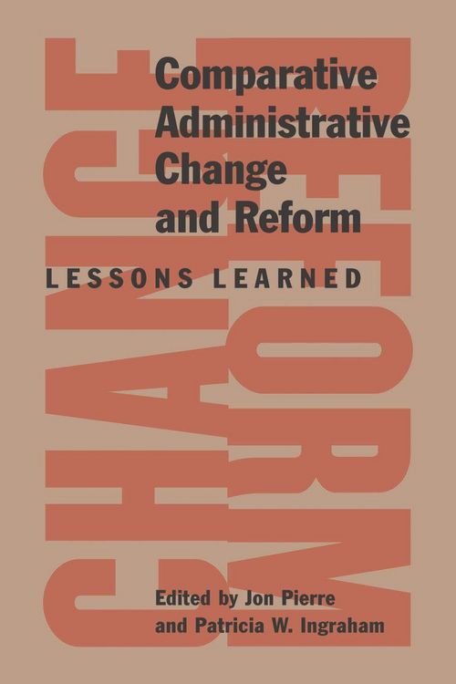 Produktbild: Comparative Administrative Change and Reform