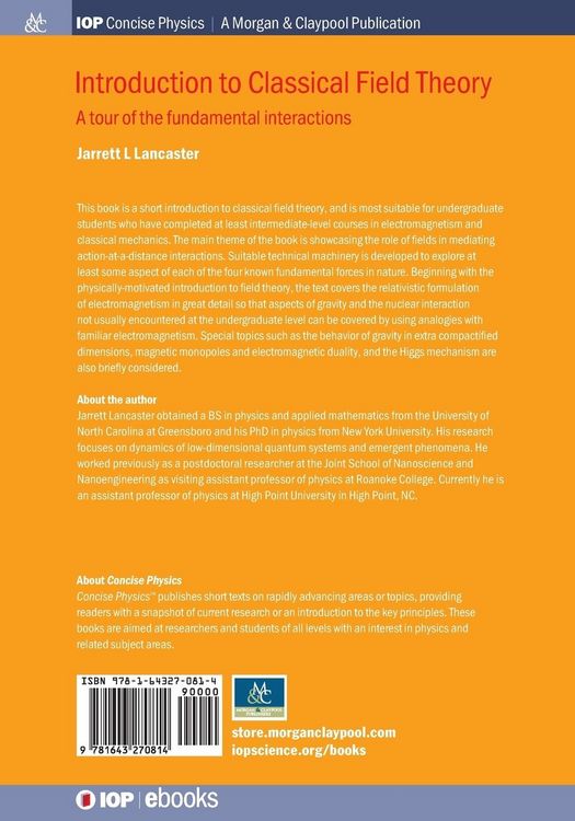 Produktbild: Introduction to Classical Field Theory