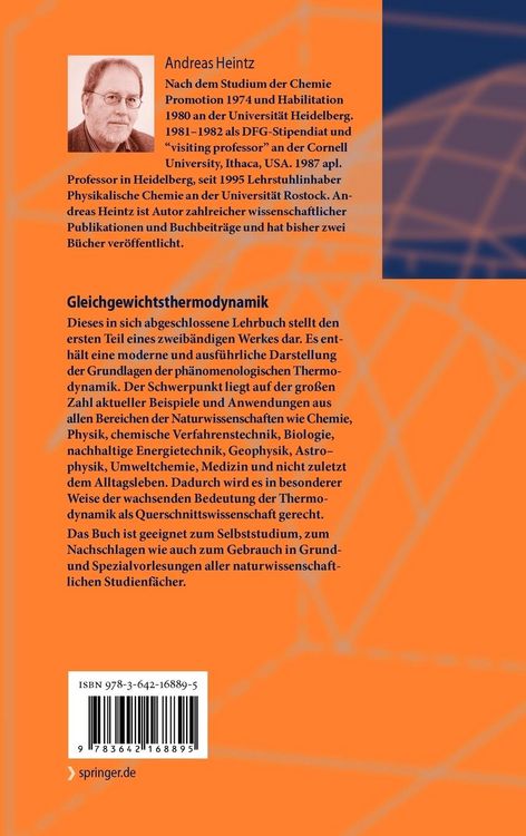 Produktbild: Gleichgewichtsthermodynamik