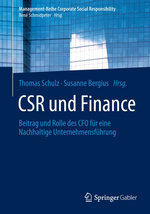 Produktbild: CSR und Finance