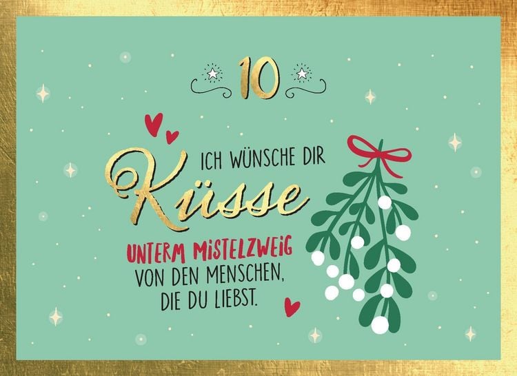 Produktbild: 24 Adventsw&uuml;nsche f&uuml;r dich