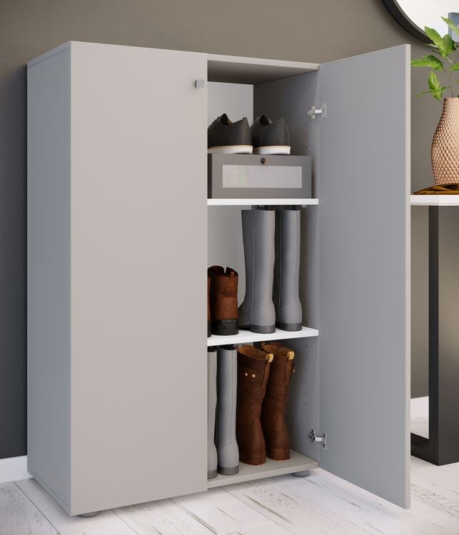 Produktbild: Holz Schuhschrank Schuhregal Schuhkommode Lona 3