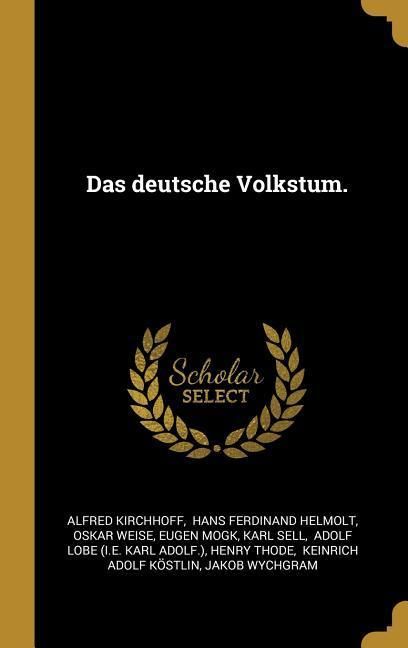 Produktbild: Das Deutsche Volkstum.