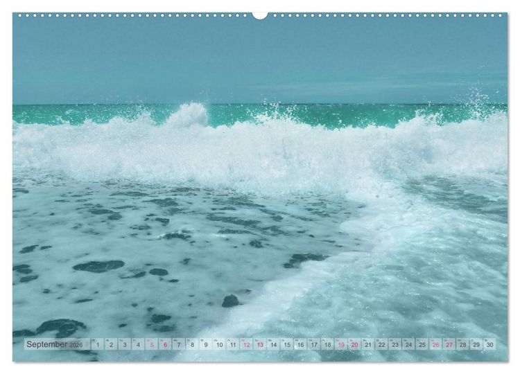 Produktbild: Photo-Art / Ozean (hochwertiger Premium Wandkalender 2026 DIN A2 quer), Kunstdruck in Hochglanz