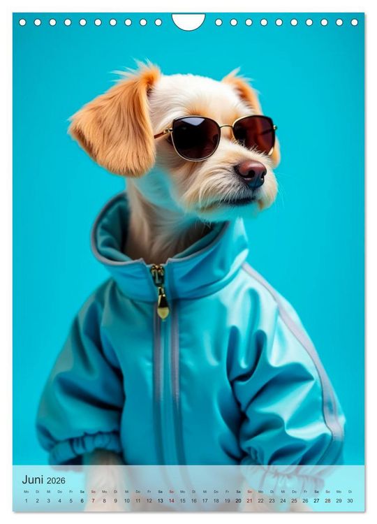 Produktbild: Hot Dogs - Fashion Victims (Wandkalender 2026 DIN A4 hoch), CALVENDO Monatskalender