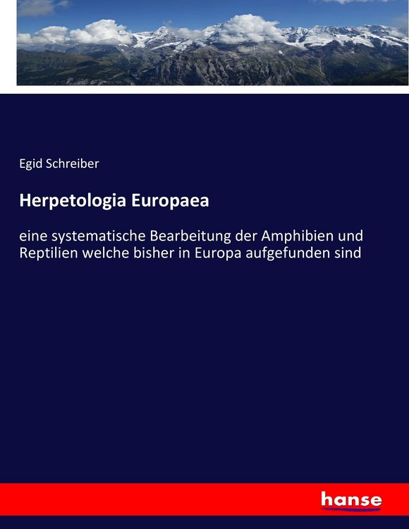 Produktbild: Herpetologia Europaea