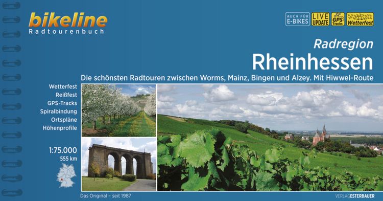 Produktbild: Radatlas Rheinhessen