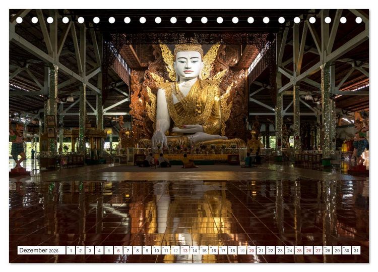 Produktbild: Siddhartha Gautama - Buddha (Tischkalender 2026 DIN A5 quer), CALVENDO Monatskalender