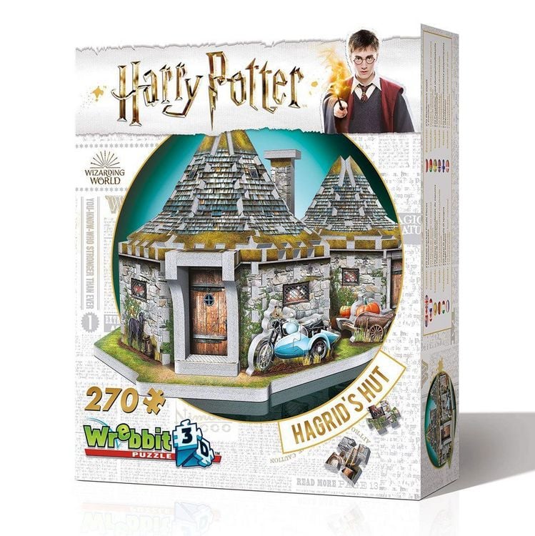 Produktbild: Hagrids H&uuml;tte - Harry Potter. 3D-PUZZLE (270 Teile)