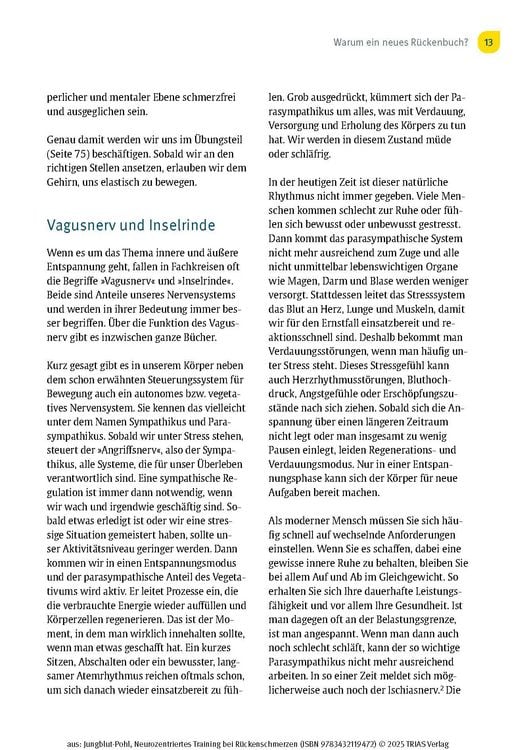 Neurozentriertes Training bei Rückenschmerzen