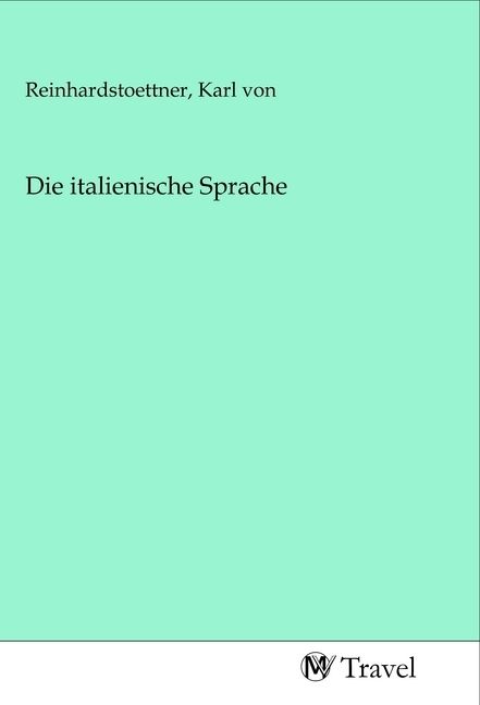 Produktbild: Die italienische Sprache
