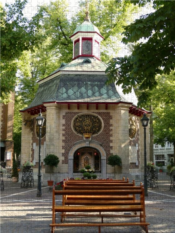 Produktbild: CALVENDO Puzzle Gnadenkapelle Kevelaer 1000 Teile Lege-Gr&ouml;&szlig;e 48 x 64 cm Foto-Puzzle Bild von Verena Mahrhofer