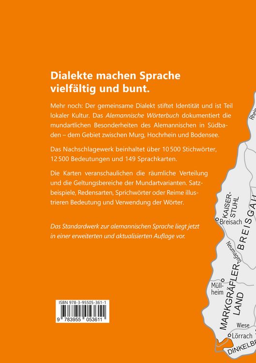 Produktbild: Alemannisches W&ouml;rterbuch f&uuml;r Baden