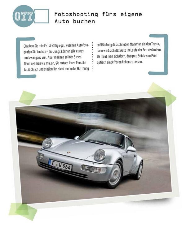 Produktbild: Die Bucket List f&uuml;r Porsche-Fahrer