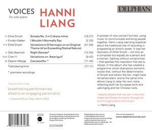 Produktbild: Voices for solo Piano