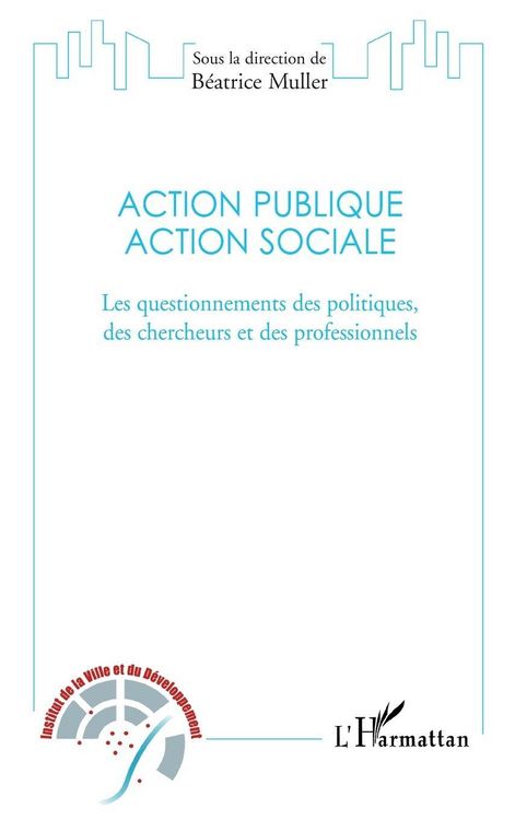 Produktbild: Action publique, action sociale