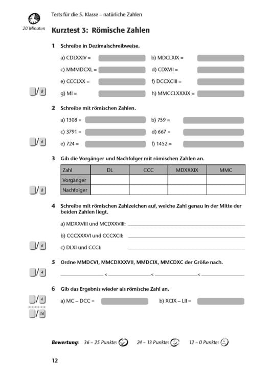 Produktbild: Fit in Test und Klassenarbeit &ndash; Mathematik 5./6. Klasse Gymnasium