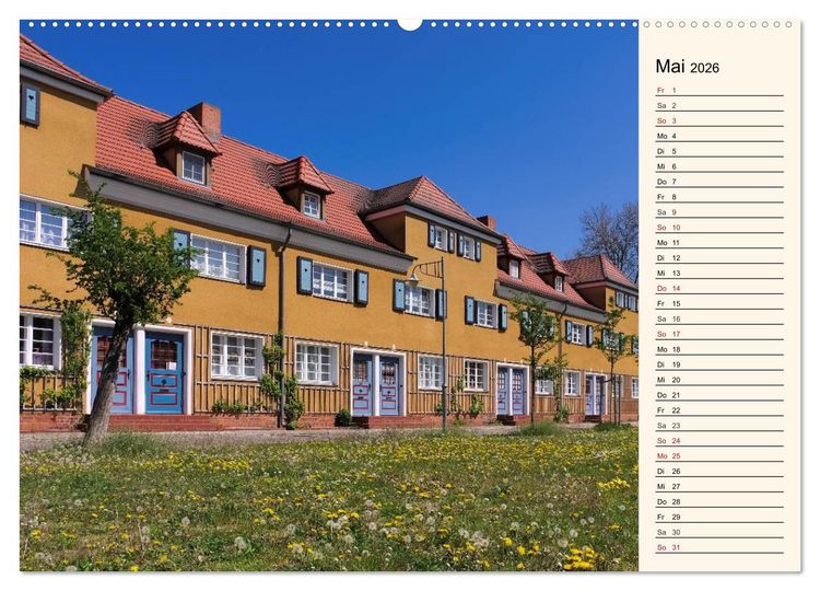 Produktbild: Lutherstadt Wittenberg - Stadt der Reformation (hochwertiger Premium Wandkalender 2026 DIN A2 quer), Kunstdruck in Hochglanz