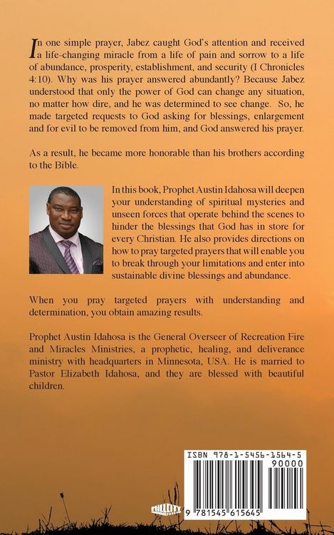 Produktbild: TARGETED PRAYERS for AMAZING RESULTS Unlocking the Mysteries of the Prayer of Jabez