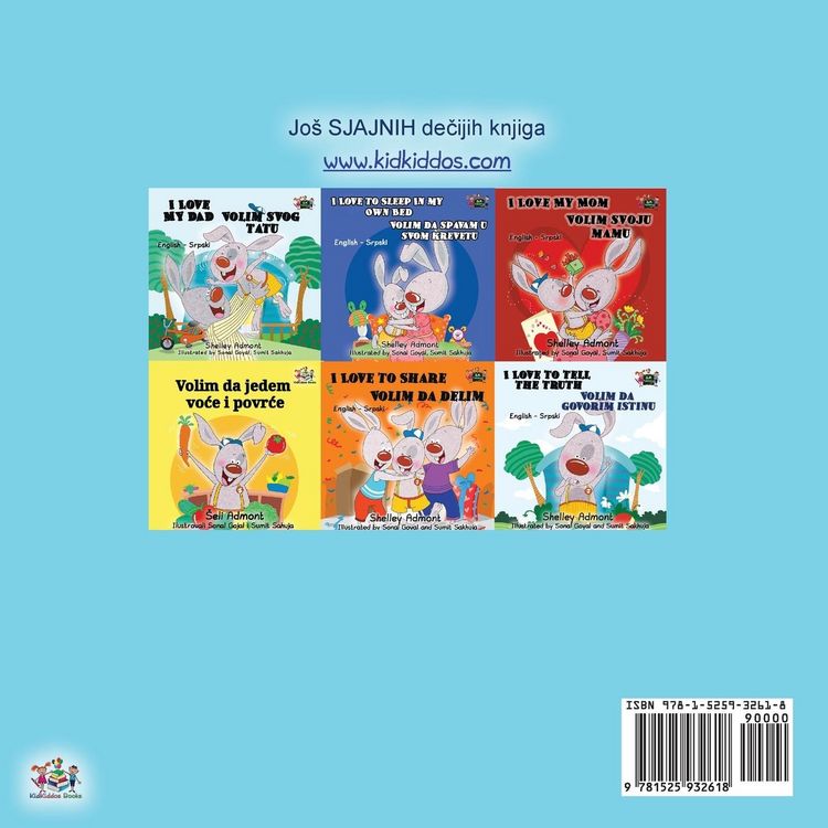 Produktbild: I Love to Go to Daycare (Serbian Children's Book - Latin Alphabet)