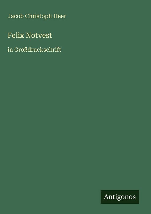 Produktbild: Felix Notvest