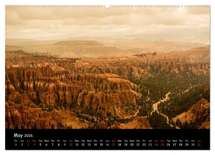 Produktbild: Beautiful Bryce Canyon (High Quality Premium Wall Calendar 2026 DIN A2 landscape),CALVENDO 12 Month Wall Calendar