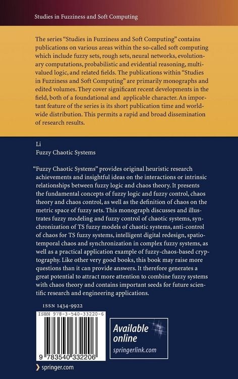Produktbild: Fuzzy Chaotic Systems