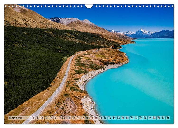 Produktbild: New Zealand - At the end of the world (Wall Calendar 2026 DIN A3 landscape), CALVENDO 12 Month Wall Calendar