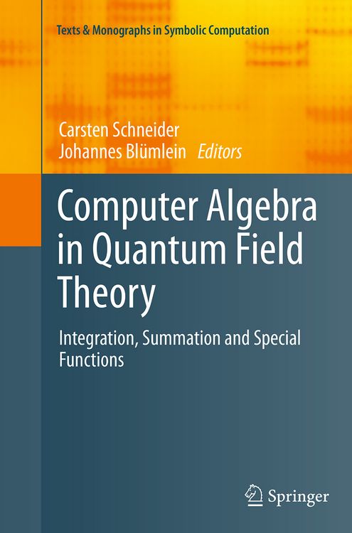 Produktbild: Computer Algebra in Quantum Field Theory