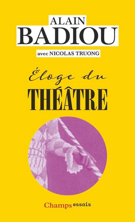 Produktbild: Eloge du th&eacute;&acirc;tre