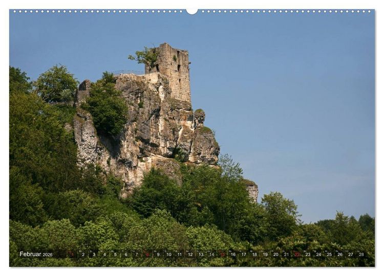 Produktbild: Deutsche Burgen (hochwertiger Premium Wandkalender 2026 DIN A2 quer), Kunstdruck in Hochglanz
