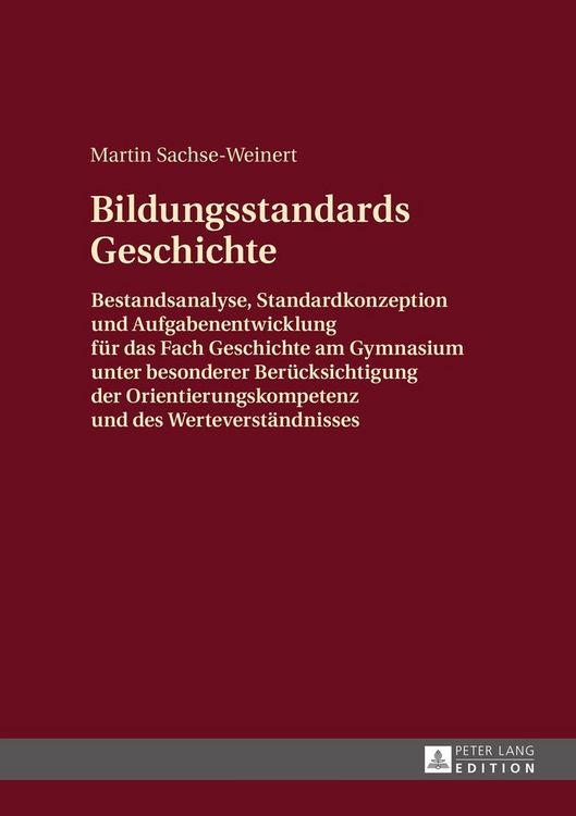 Produktbild: Bildungsstandards Geschichte